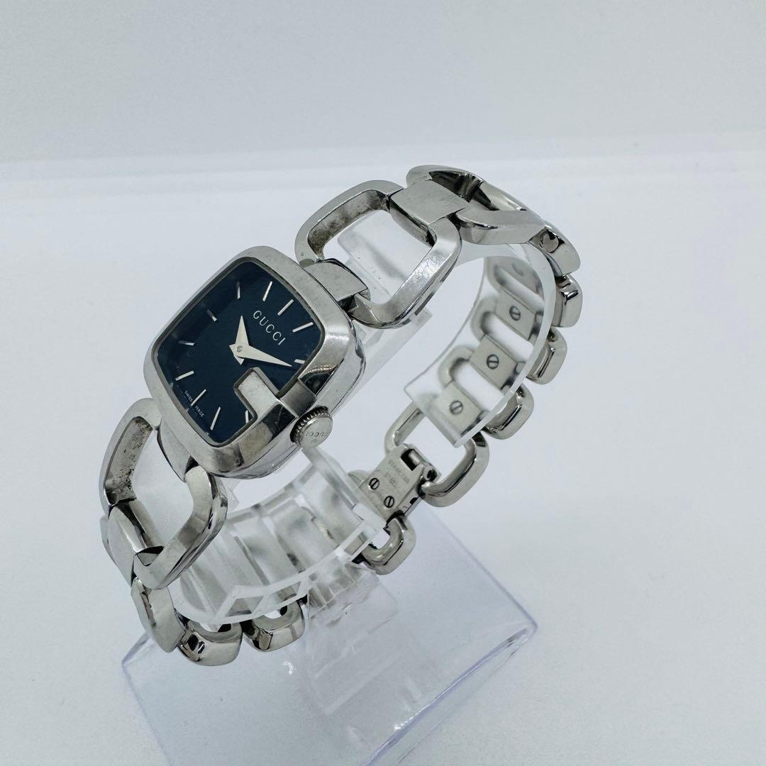 ✨GUCCI✨グッチ✨Gコレクション✨ブラック文字盤✨125.5✨腕時計✨