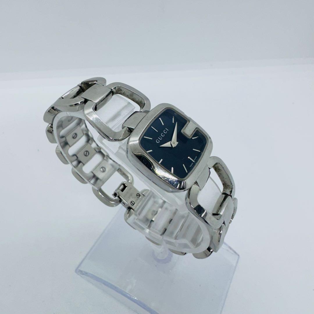 ✨GUCCI✨グッチ✨Gコレクション✨ブラック文字盤✨125.5✨腕時計✨