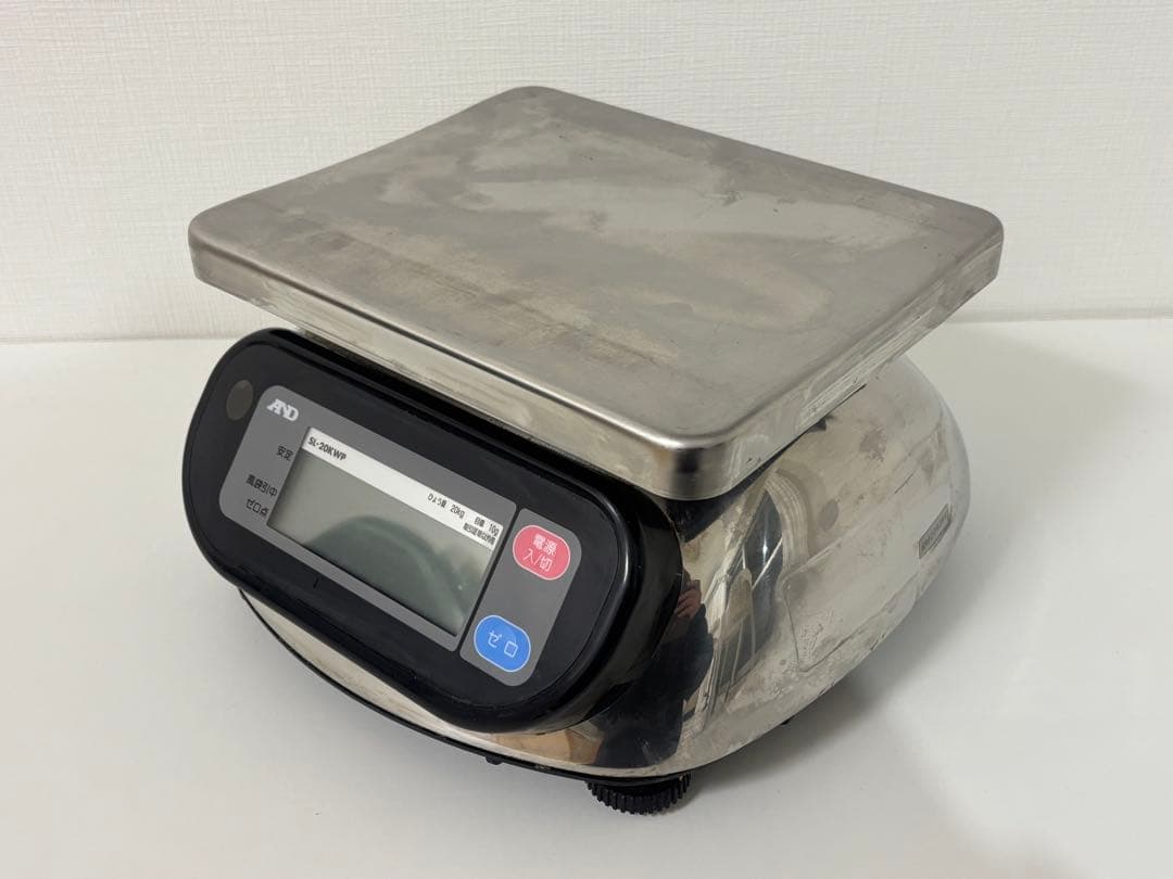 【A&D 防塵・防水デジタルはかり SL-20KWP】