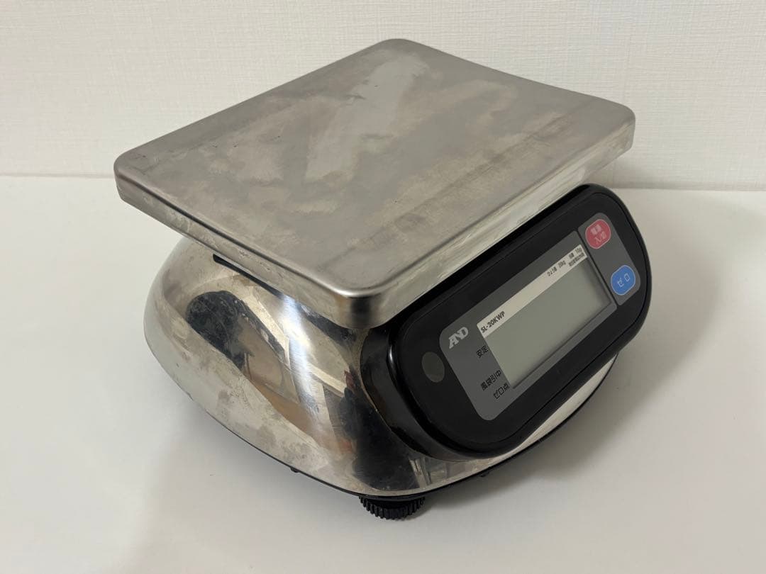 【A&D 防塵・防水デジタルはかり SL-20KWP】