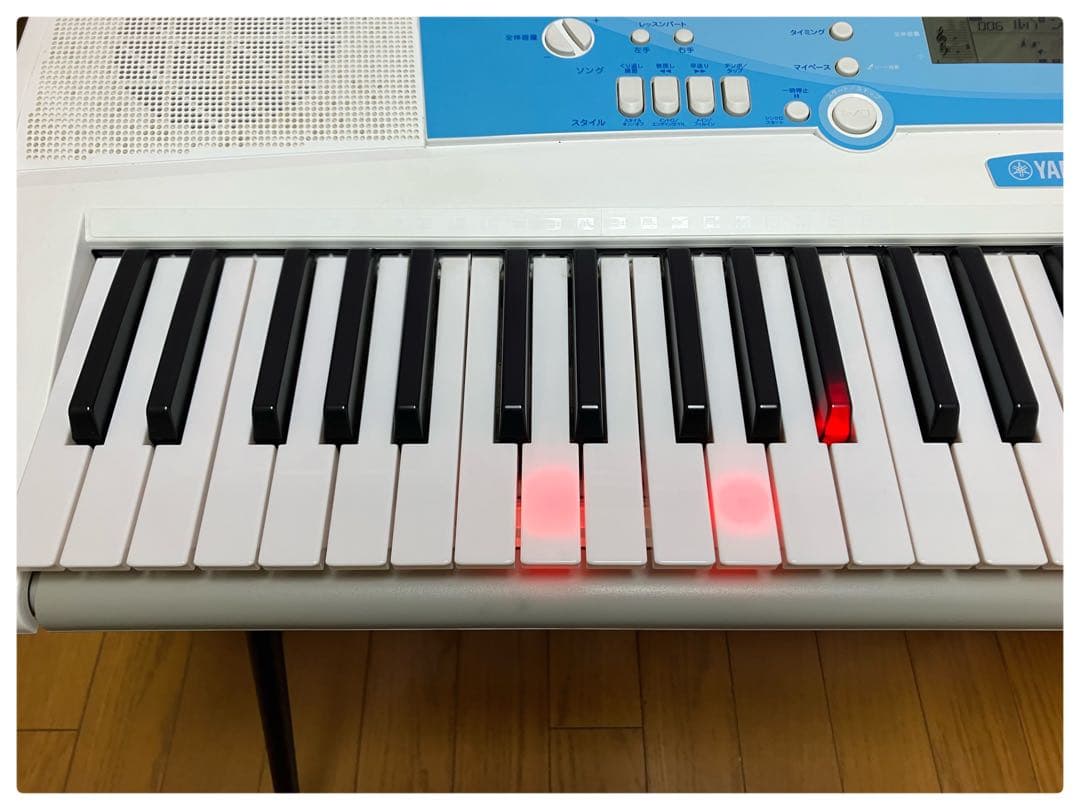 ヤマハ 電子キーボード EZ-J220 スタンド付