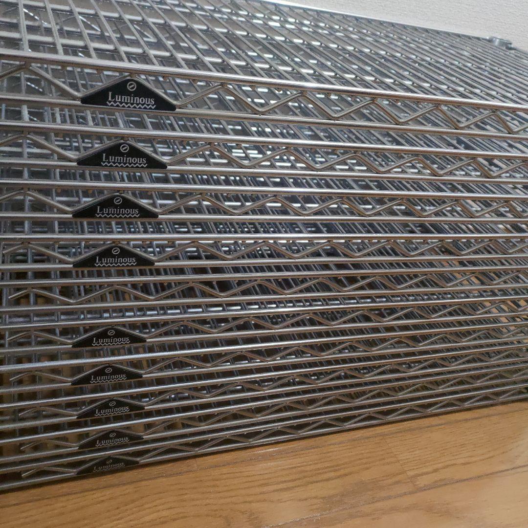 [ドウシシャ] ルミナス SR7635 10枚　棚板　スチールラック