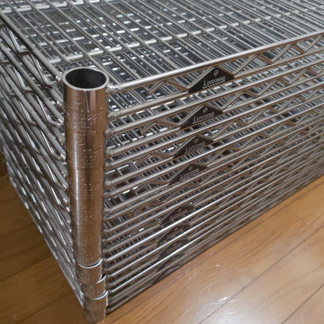 [ドウシシャ] ルミナス SR7635 10枚　棚板　スチールラック