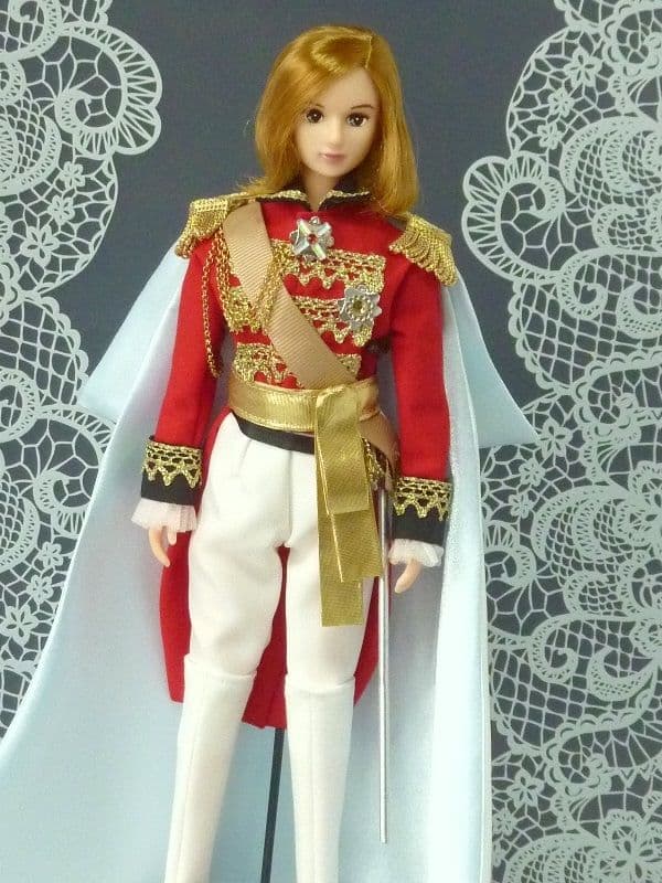 宝塚歌劇 男役衣装風『オスカル赤色軍服』