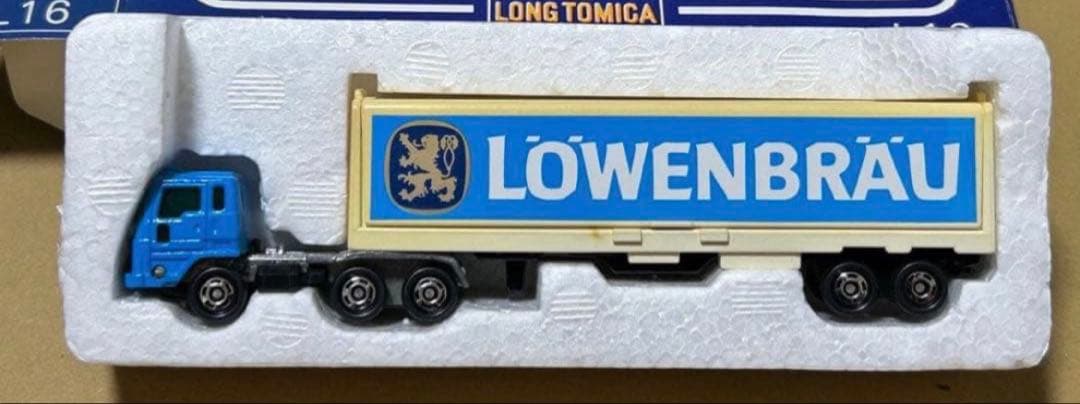 ロングトミカ いすゞ V12 ウイングルーフトレーラー LOWENBRAU