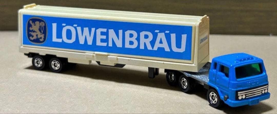 ロングトミカ いすゞ V12 ウイングルーフトレーラー LOWENBRAU