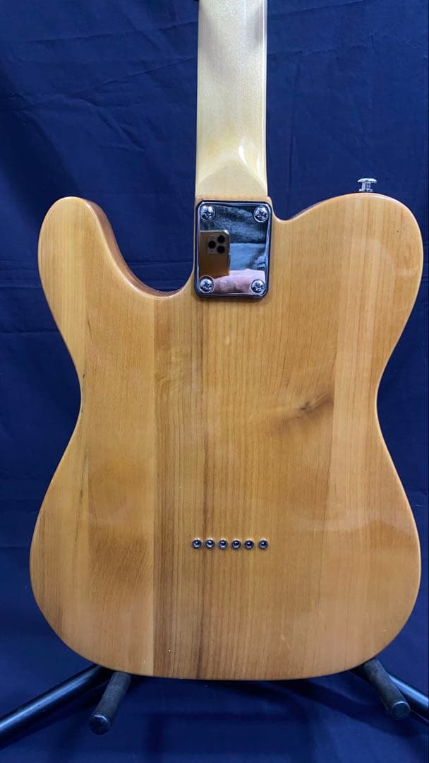 新品オリジナル テレキャスターエレキギター　バールメープルトップ＆アッシュボディ