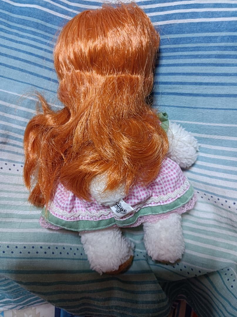 レア廃盤昭和レトロ人形ヒツジラムレム ぬいぐるみ ひつじ ピンク 赤ちゃん人形