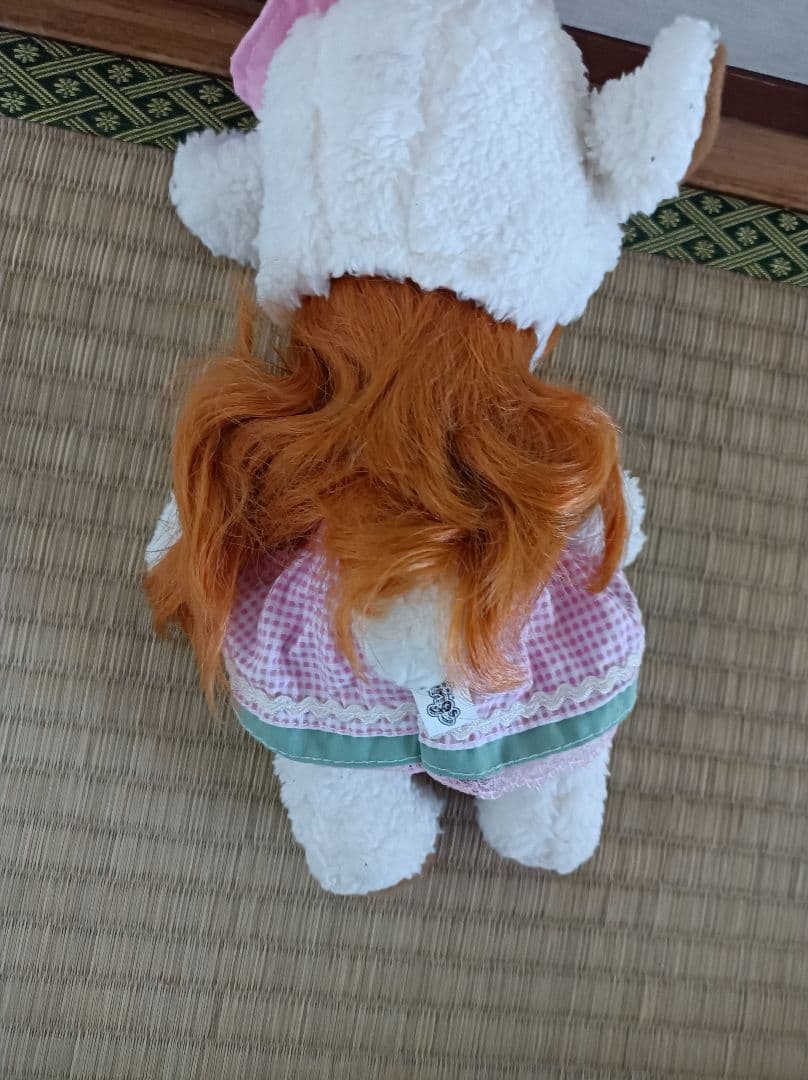 レア廃盤昭和レトロ人形ヒツジラムレム ぬいぐるみ ひつじ ピンク 赤ちゃん人形