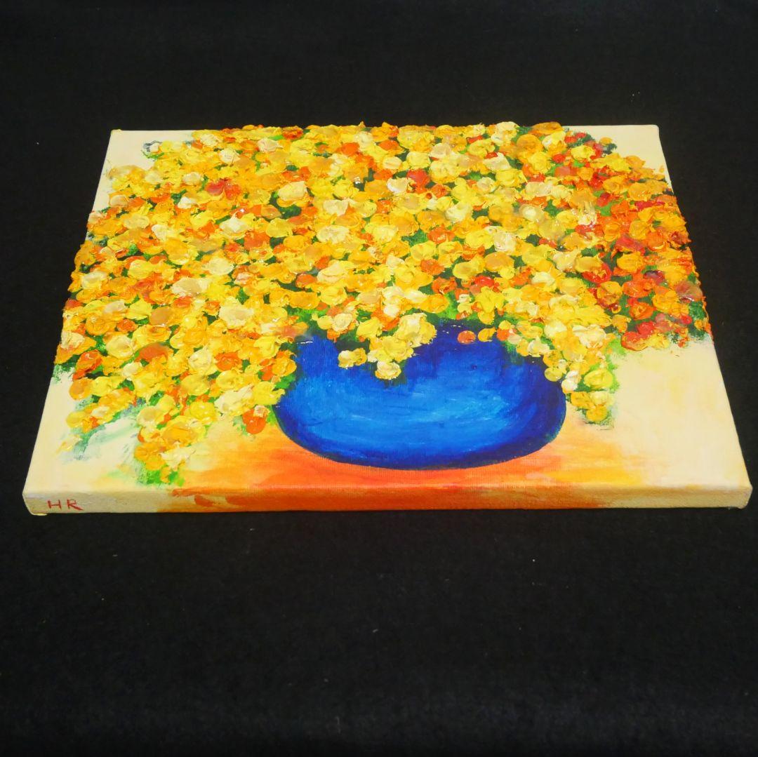 油絵 油彩 油彩画 絵画【ミモザ】