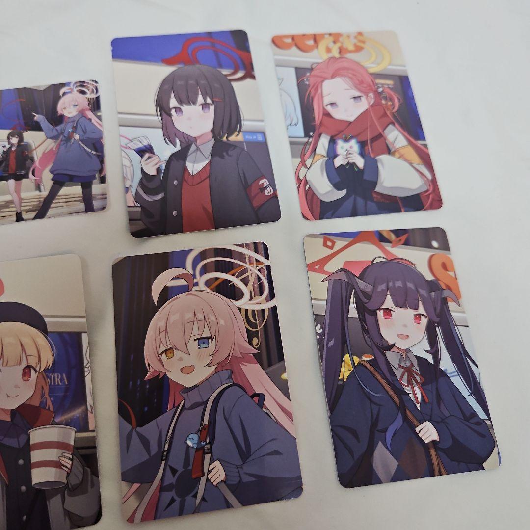 ブルアカ 4周年 購入特典 カード 韓国 ブルーアーカイブ korea