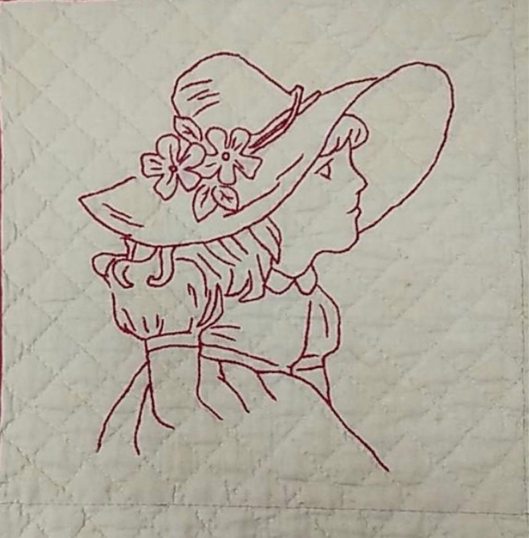 パッチワーク　タペストリー　ハンドメイド　　　　【赤毛のアン】