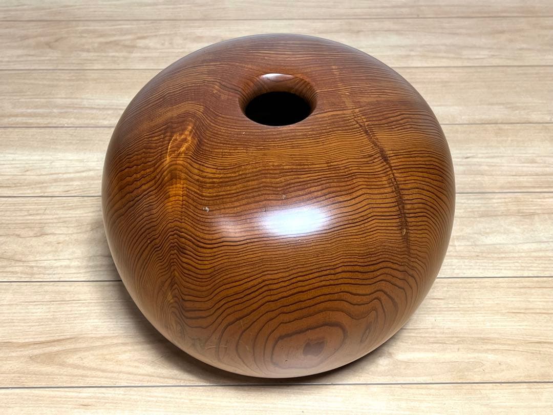 屋久杉 花瓶 岳南 / くり抜き 一輪挿し 置物 オブジェ