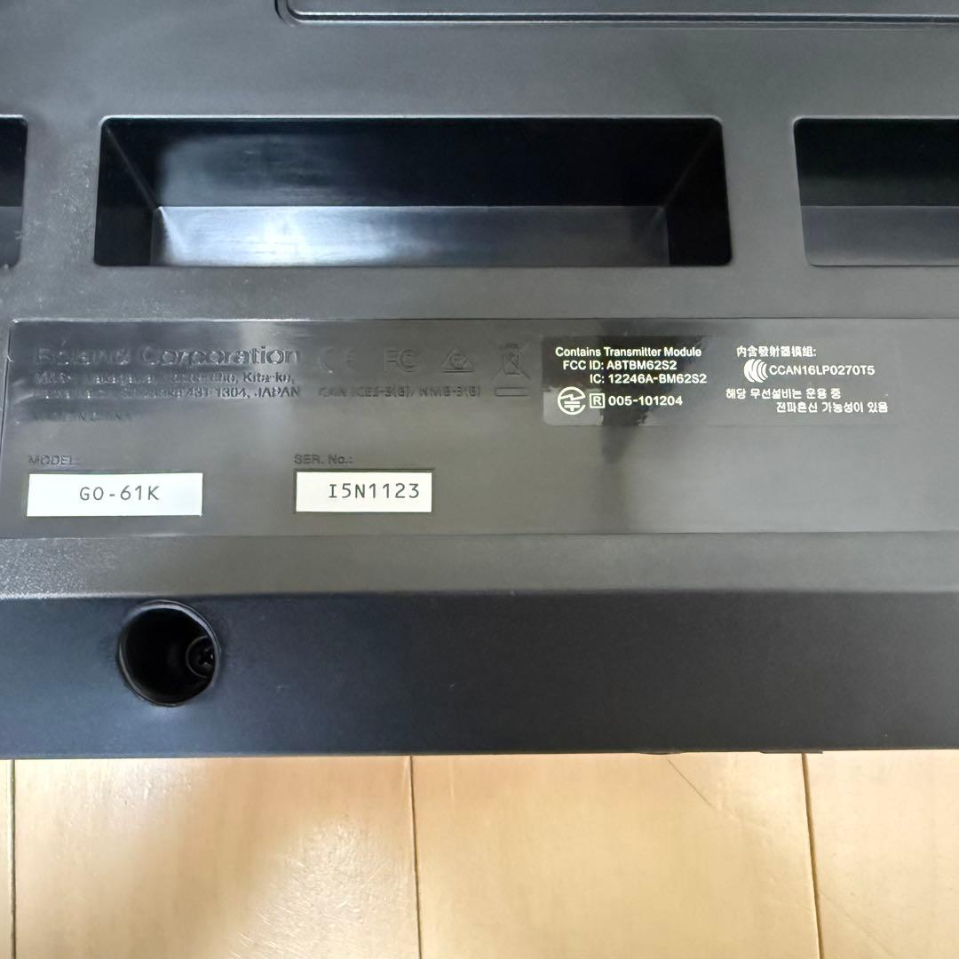 Roland GO:KEYS GO-61K 61鍵 ケース付フルセット