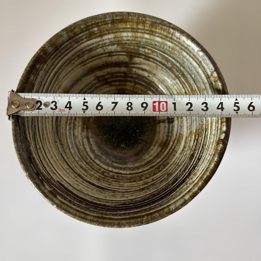 作家お茶碗　刷毛目　奥田康博
