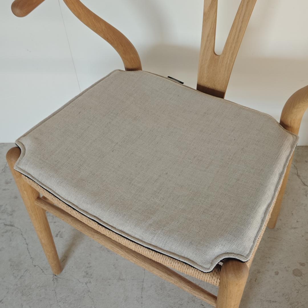 Yチェア専用シートクッション　タンバリンハリンダル　ブラック