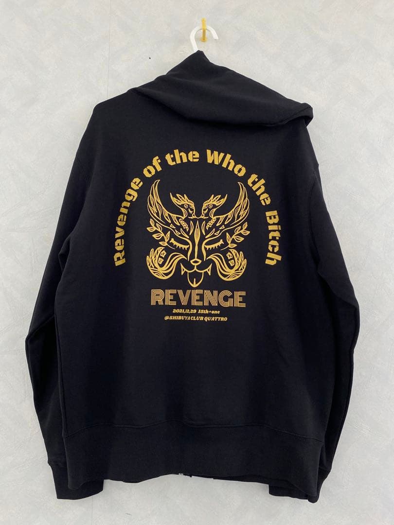 極美品 Who the Bitch LIKE A PHOENIX パーカー M