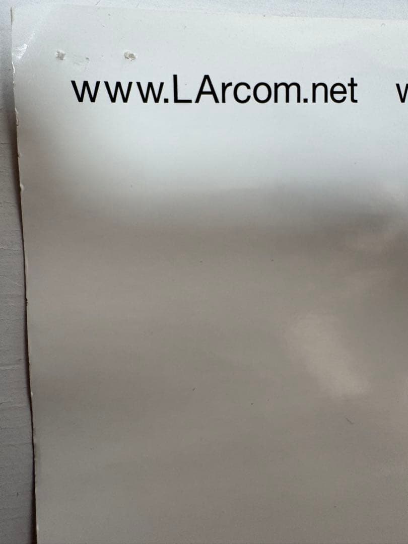 激レア‼︎ L'Arc~en~Ciel Hurry Xmas B2告知ポスター