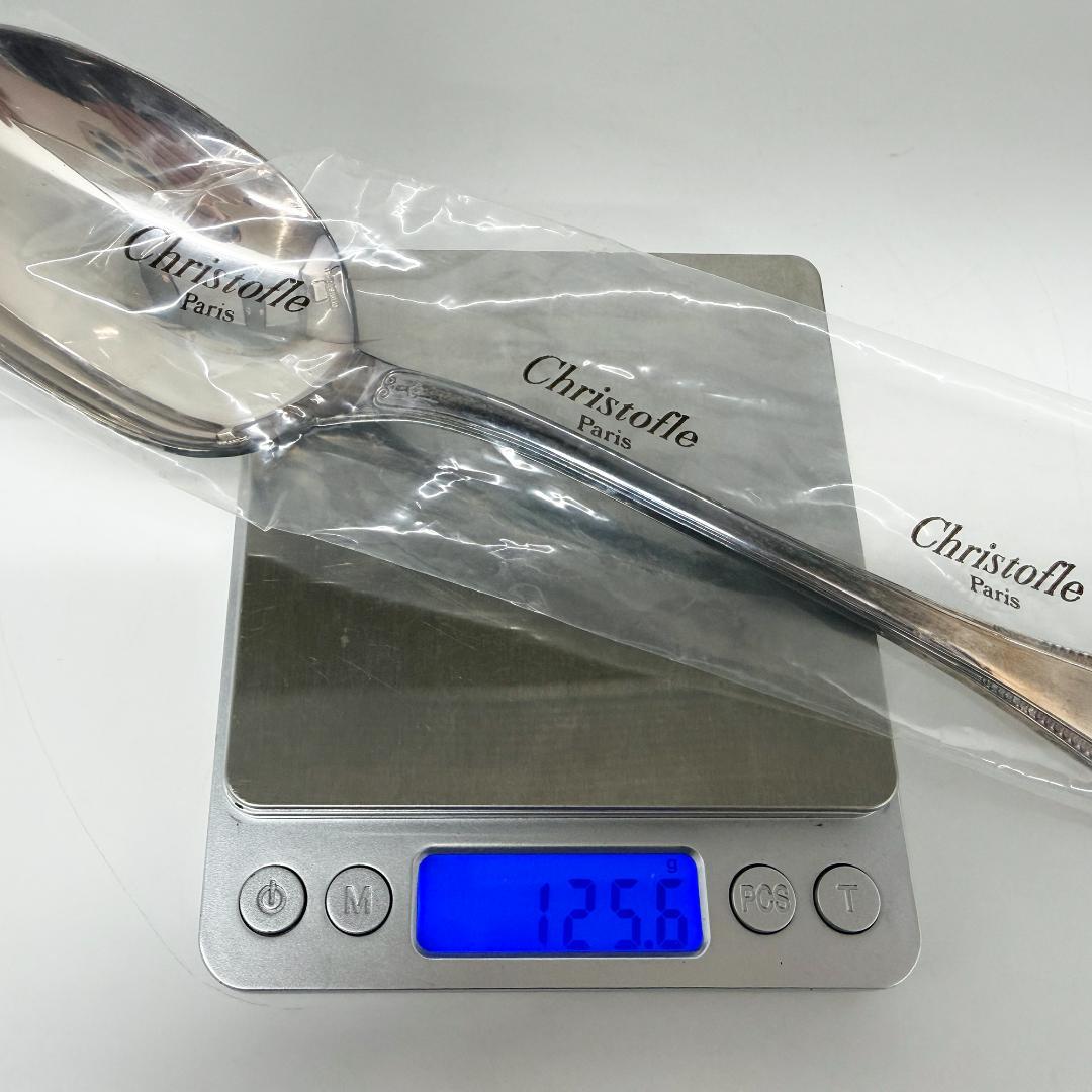 未使用 サービングカトラリー クリストフルシルバー スプーン フォーク