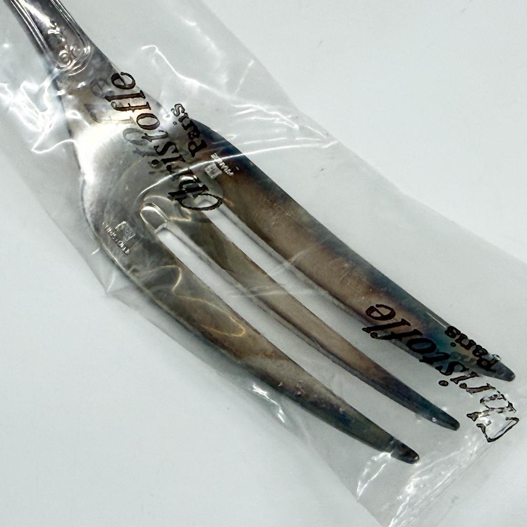 未使用 サービングカトラリー クリストフルシルバー スプーン フォーク