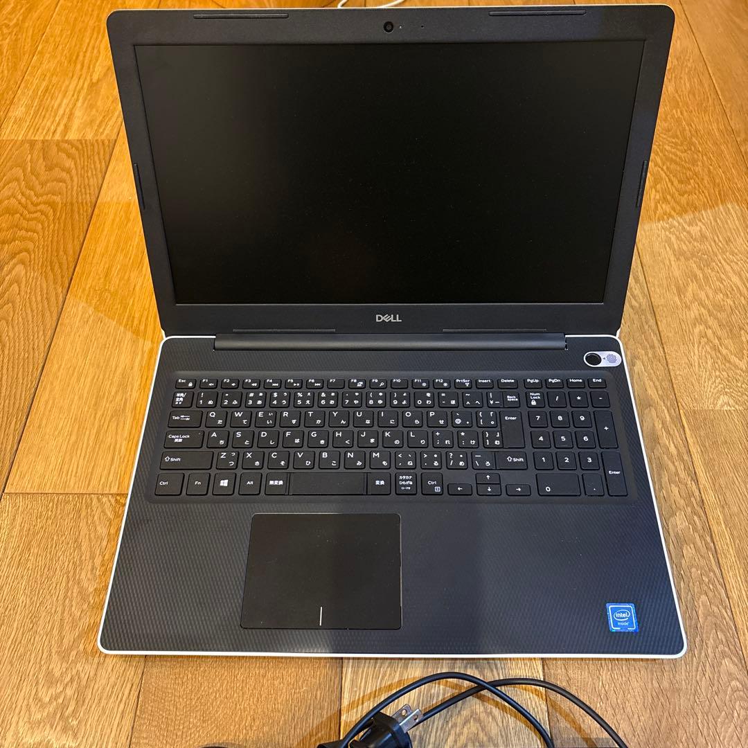 Dell Inspiron ノートPC ACアダプター付き　ホワイトシルバー