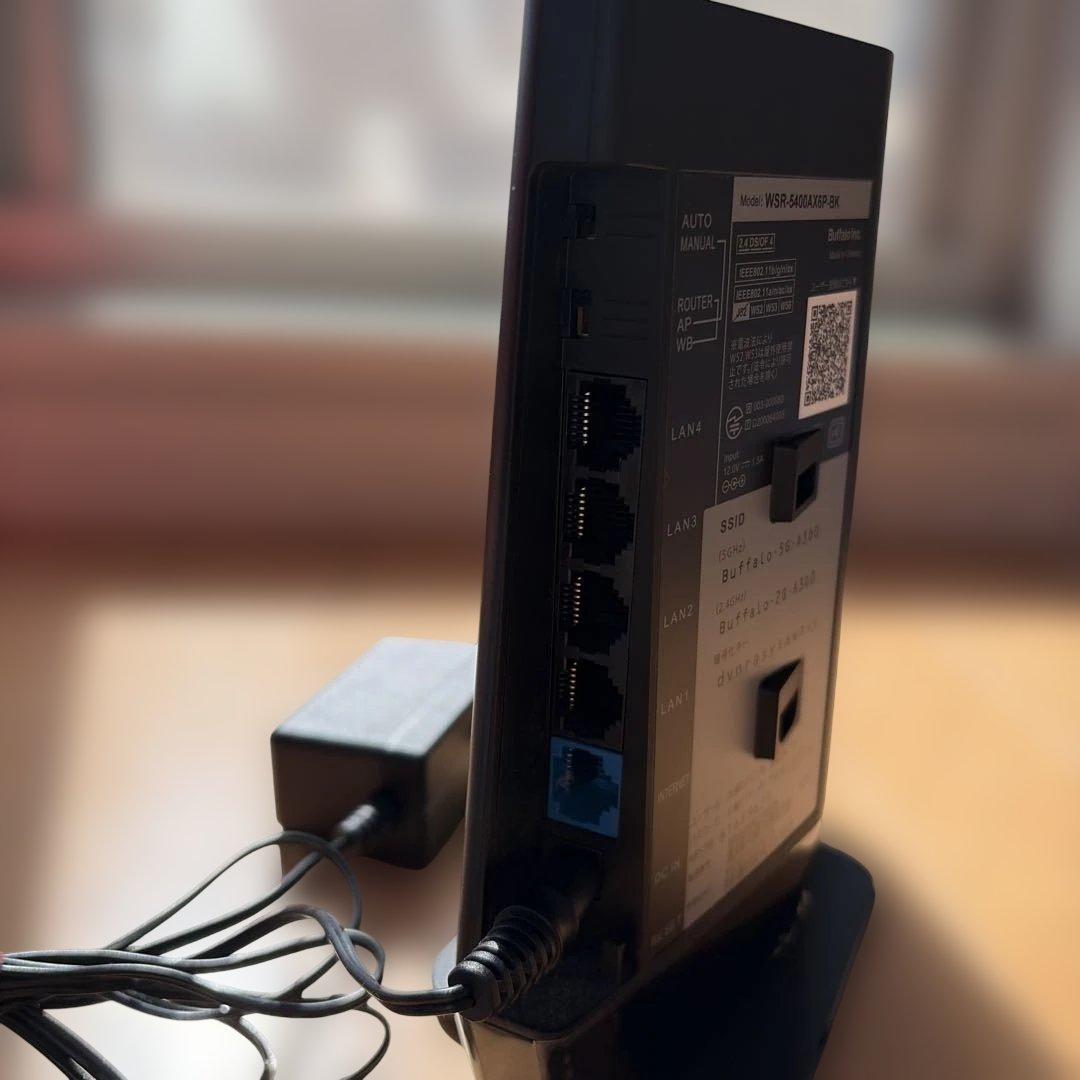 BUFFALO 5400 無線LANルーター　バッファロー　美品　ルーター