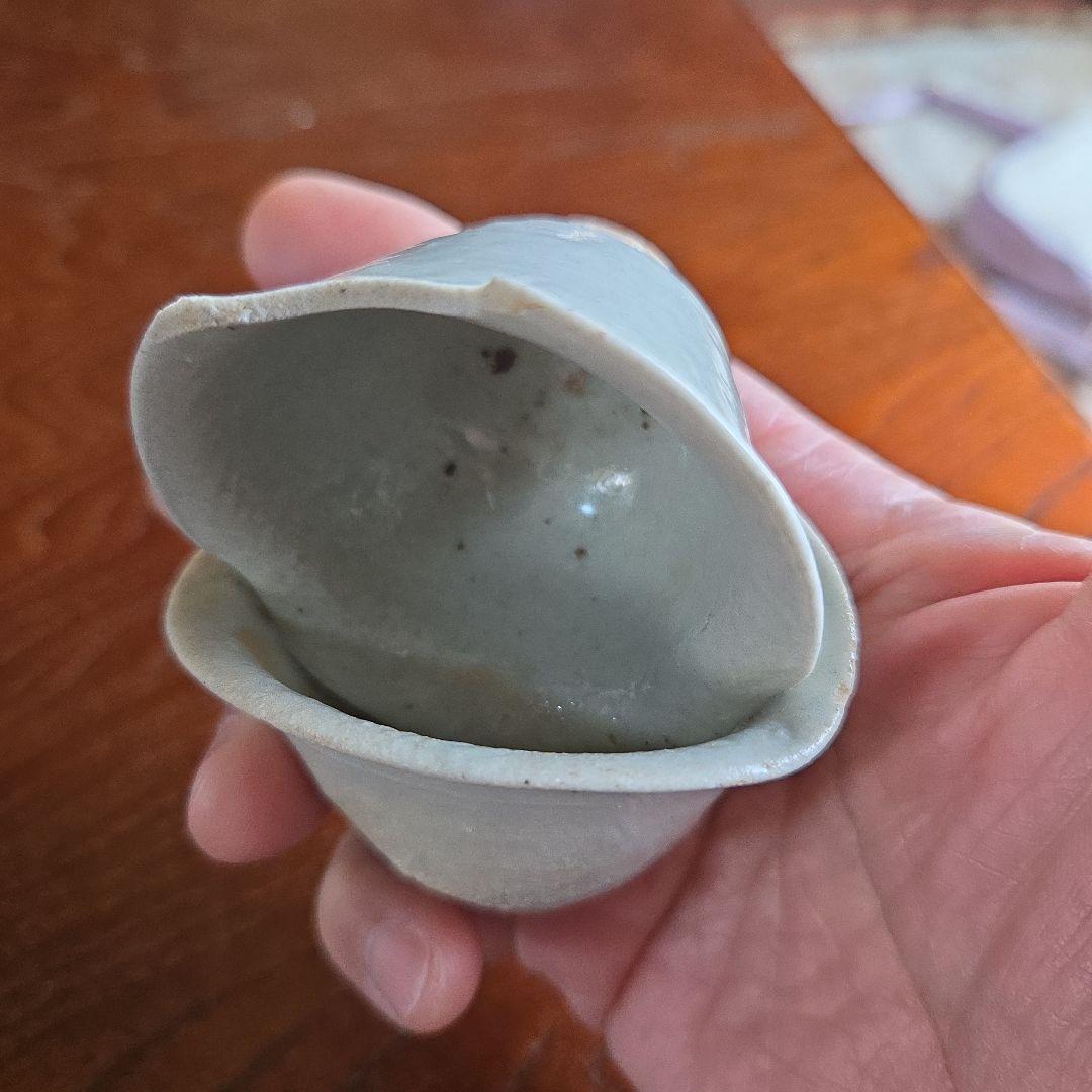 初期伊万里白磁くっつき盃