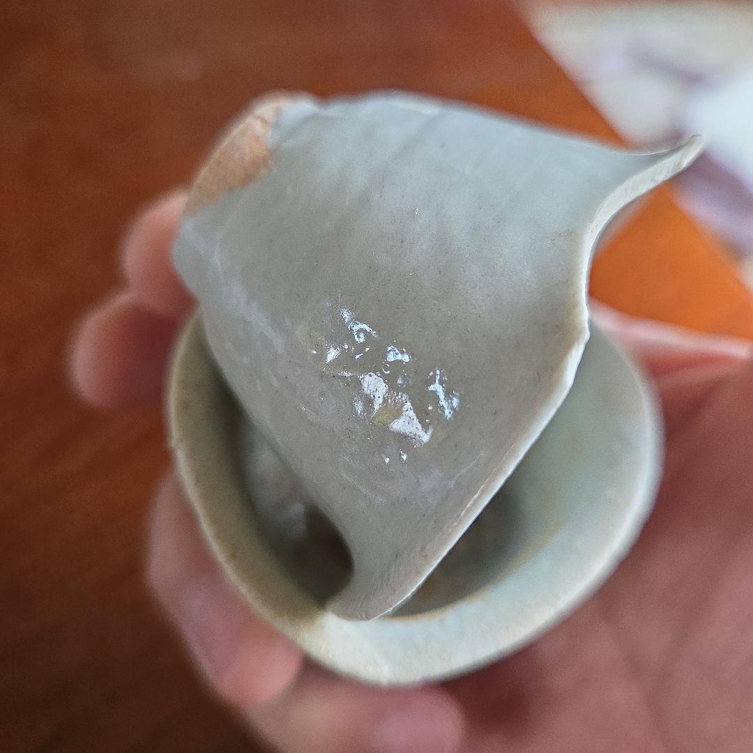 初期伊万里白磁くっつき盃