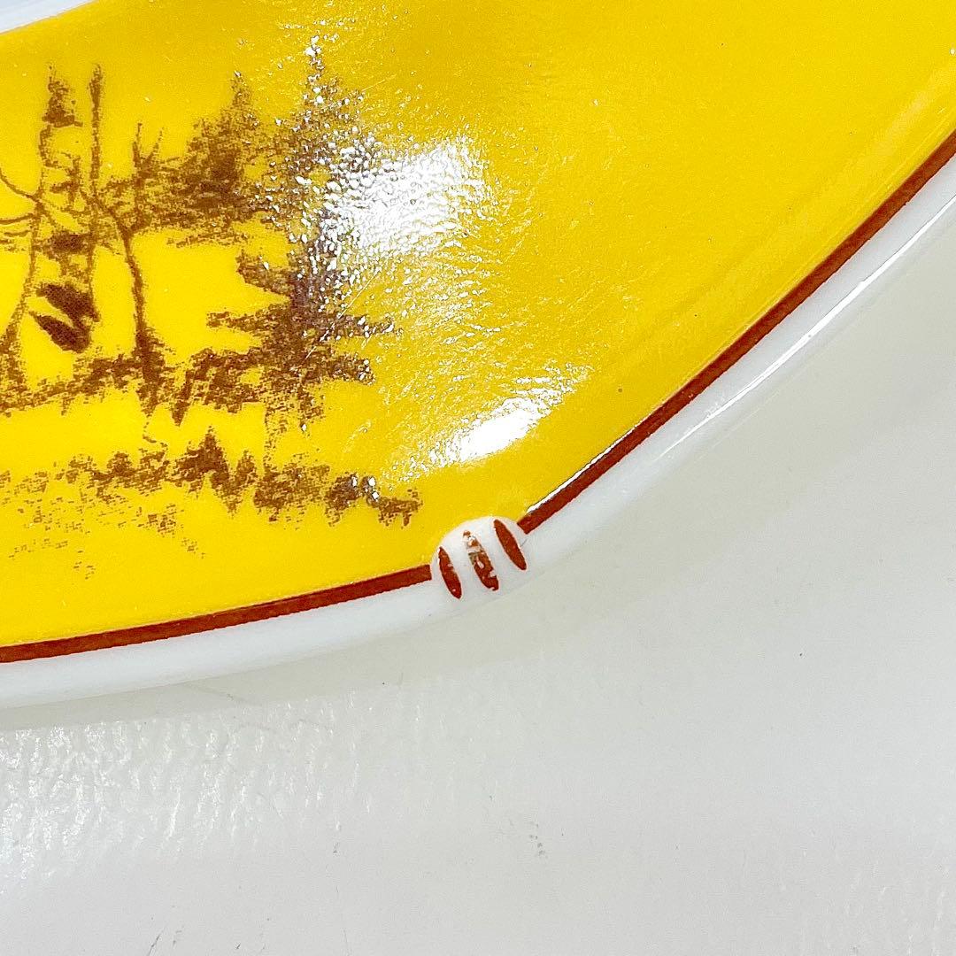 ◎HERMES エルメス シャス イエロー 八角プレート ダックスフンドワイヤー