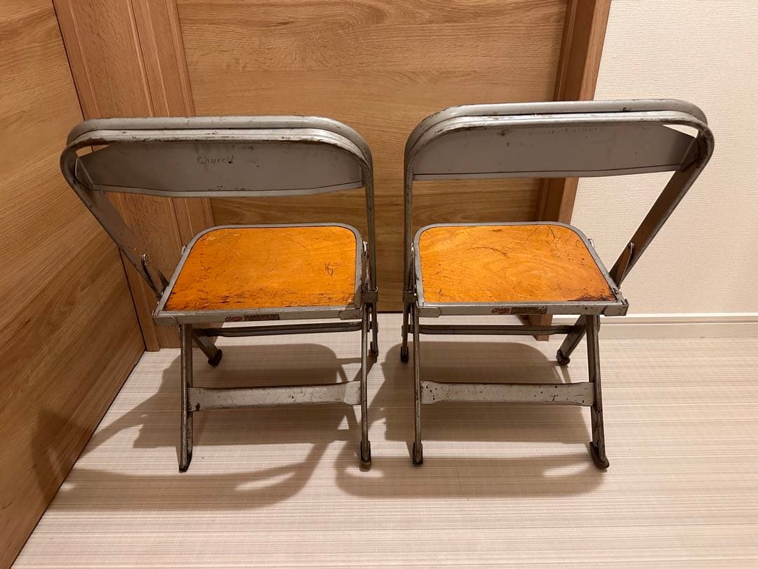クラリン CLARIN MFG社製 USA ビンテージ フォールディングチェア
