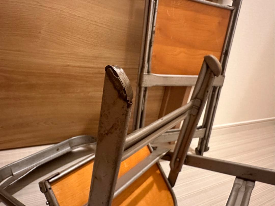 クラリン CLARIN MFG社製 USA ビンテージ フォールディングチェア