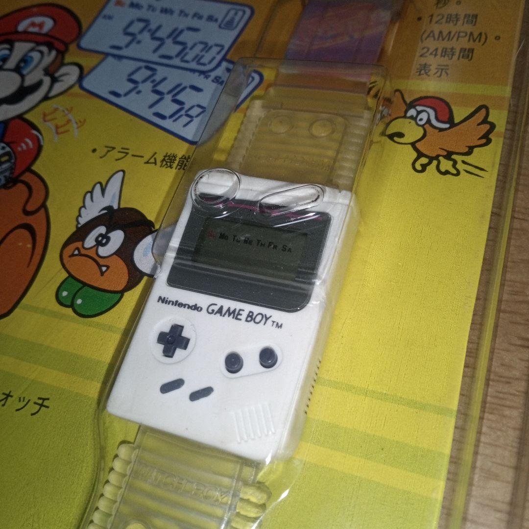 スーパーマリオ　 GAMEBOY　腕時計４本セット　未開封　当時物　任天堂