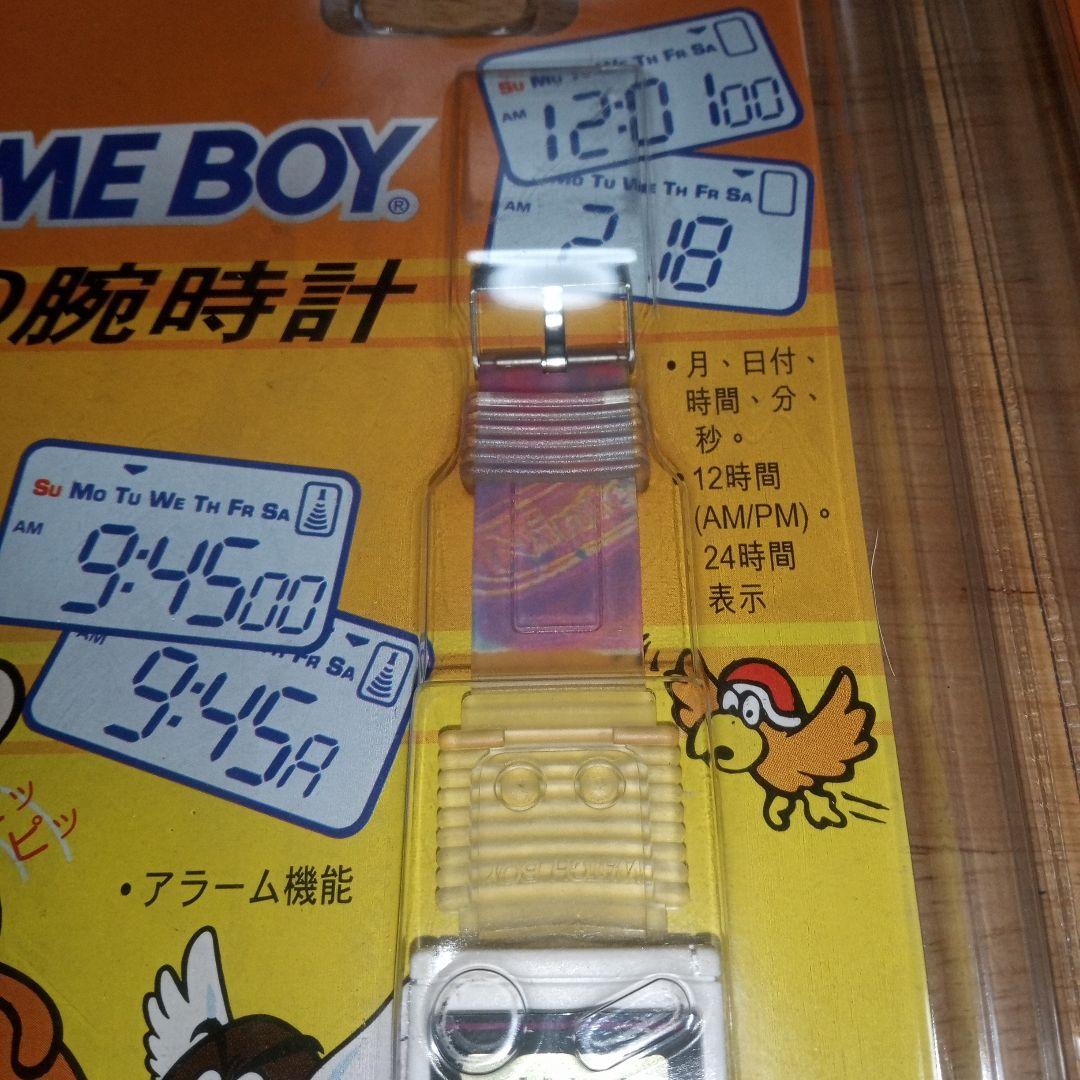 スーパーマリオ　 GAMEBOY　腕時計４本セット　未開封　当時物　任天堂