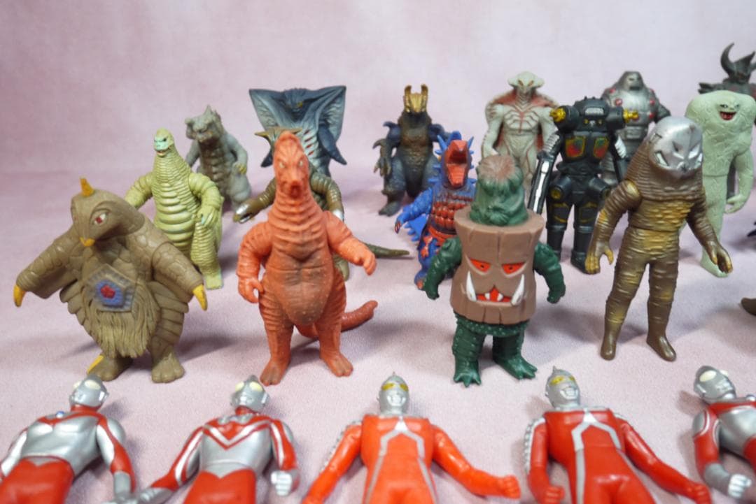 ウルトラマン　ウルトラ怪獣　ミニソフビ　44体