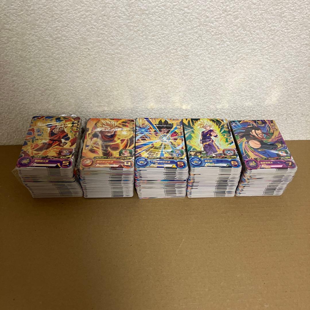 スーパードラゴンボールヒーローズ　傷ありカード3000枚以上まとめ売り