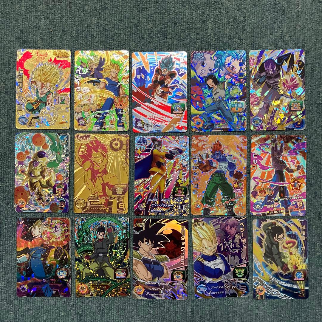 スーパードラゴンボールヒーローズ　傷ありカード3000枚以上まとめ売り