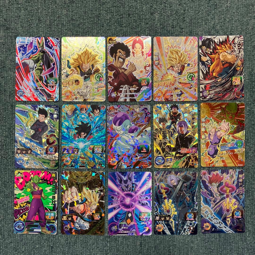 スーパードラゴンボールヒーローズ　傷ありカード3000枚以上まとめ売り