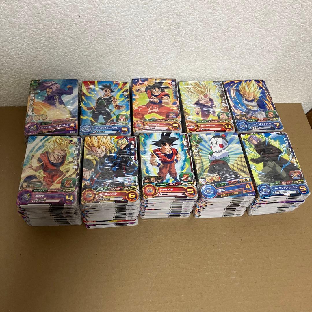 スーパードラゴンボールヒーローズ　傷ありカード3000枚以上まとめ売り