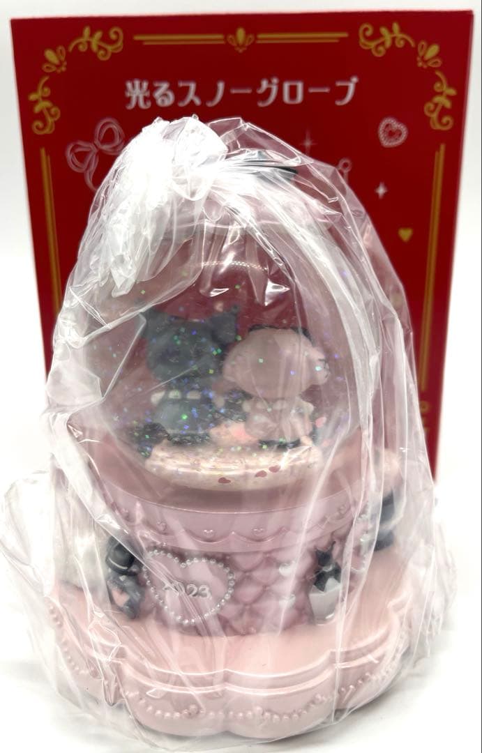 サンリオ マイメロディ クロミ 光るスノーグローブ メロクロ スノードーム