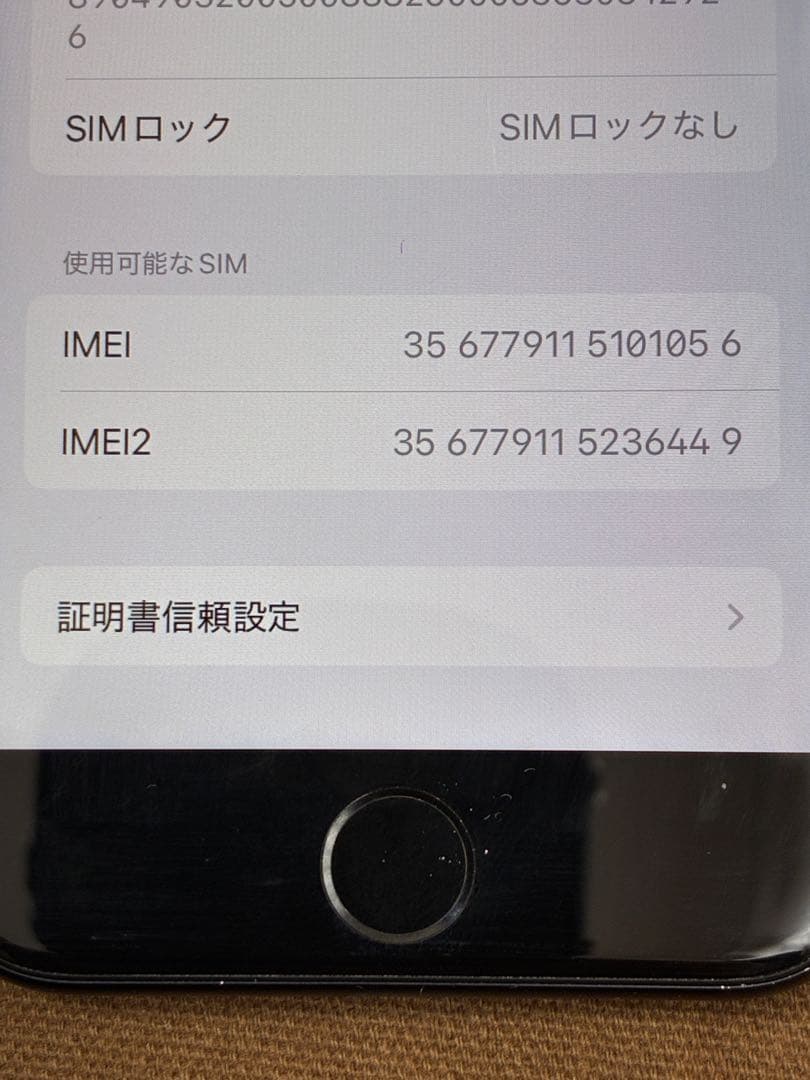 Apple iPhone SE（第二世代) 本体 64GB バッテリー84%