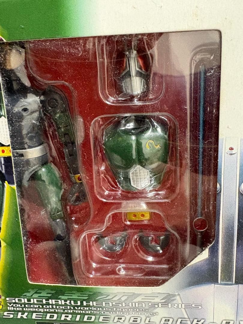 廃盤品昭和レトロ超合金 装着変身シリーズ仮面ライダーBLACK RX バンダイ製