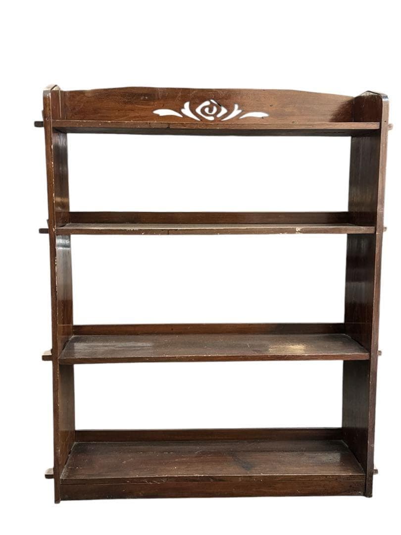 楔　オープンラック　古道具　アンティーク　昭和レトロ