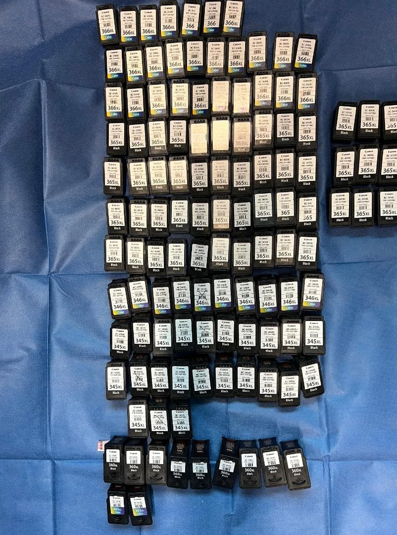 キャノン Canon 使用済み インクカートリッジ純正　180個