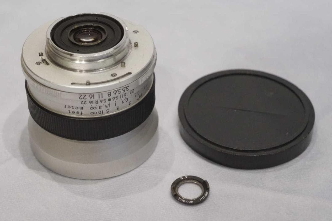 REオートトプコール25mm f/3.5　希少なインナーUVフィルターつき