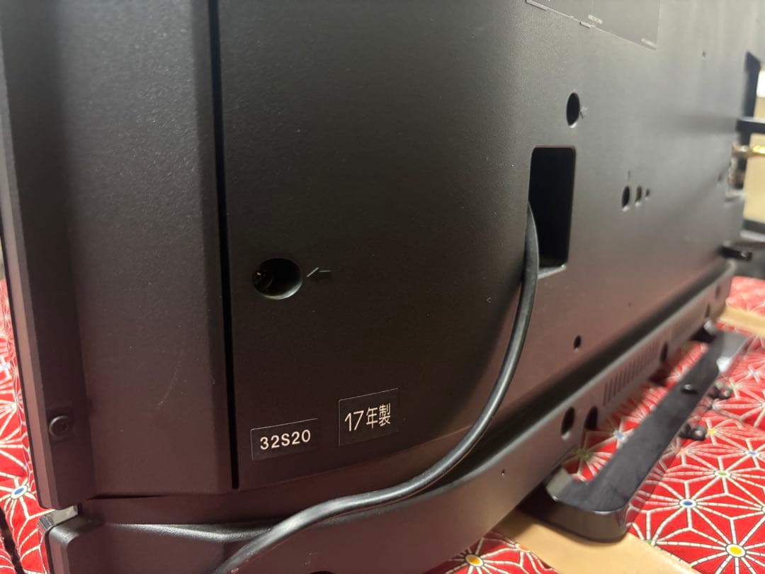 2017年TOSHIBA REGZA 32インチテレビ 32S20