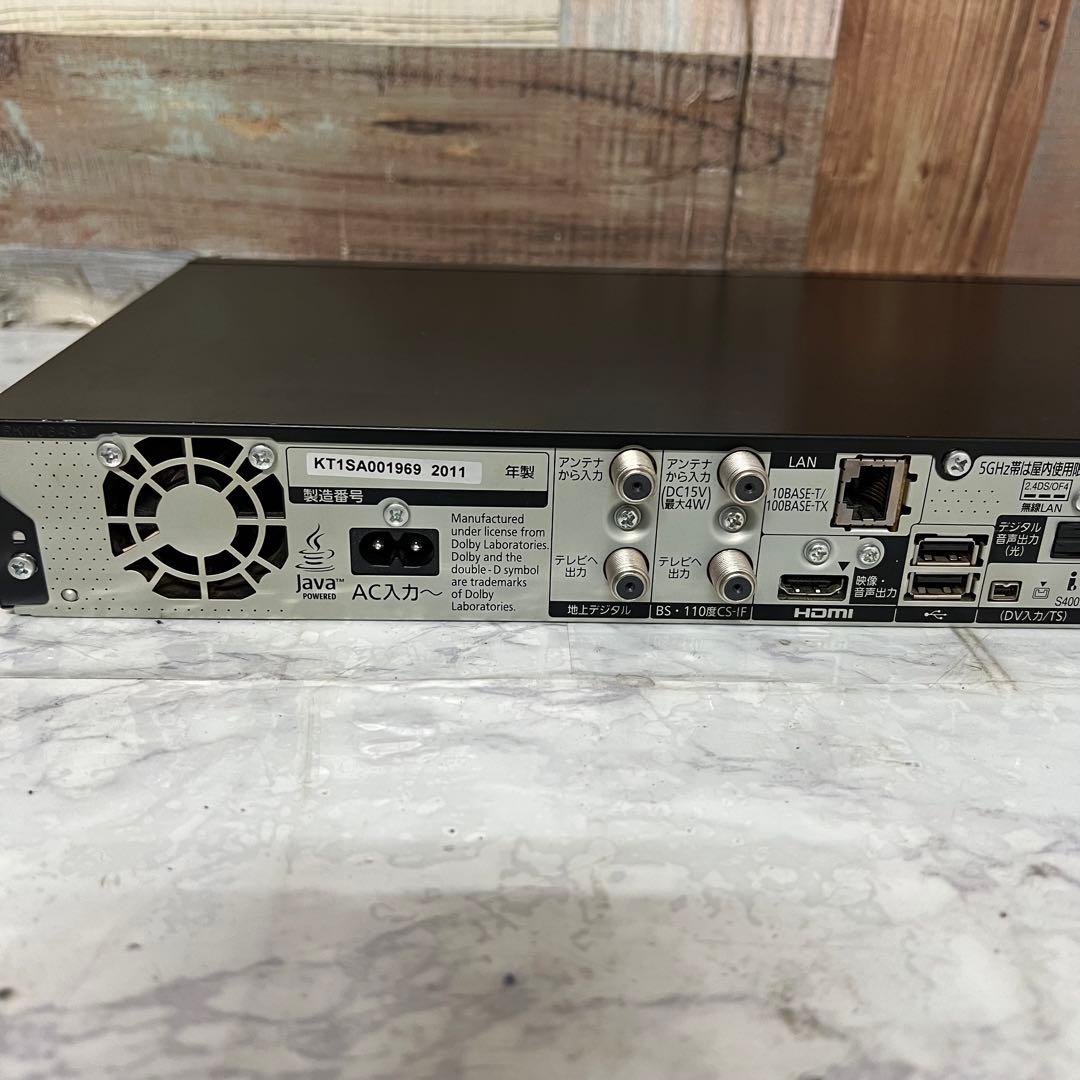 即日受渡❣️全国送料込パナソニックブルーレイ＆HDDレコーダー3チューナー搭載