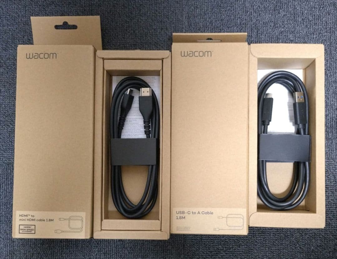 wacom cintiq16 2025 + 純正ケーブル2種セット