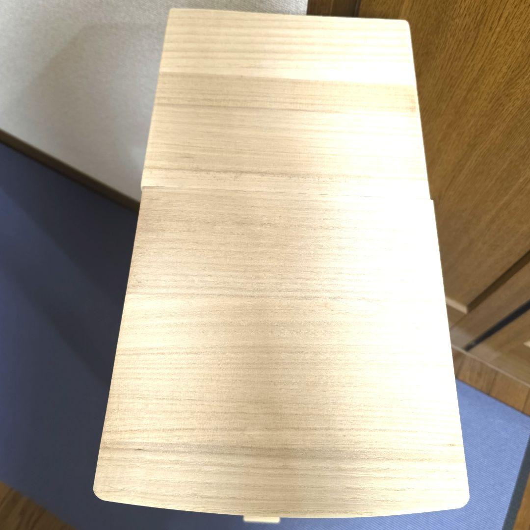 366【ほぼ未使用】竹本木箱店 米蔵 米びつ 桐製 ライスストッカー 30kg