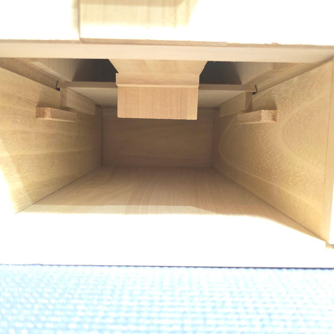 366【ほぼ未使用】竹本木箱店 米蔵 米びつ 桐製 ライスストッカー 30kg