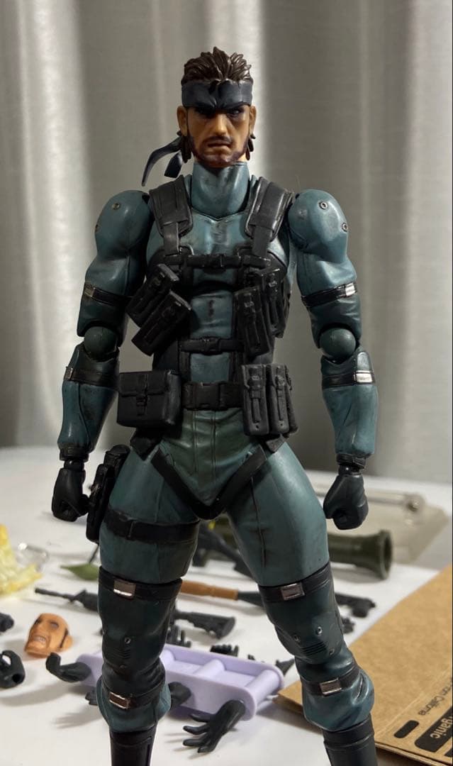 て*こ様 figma ソリッド・スネーク MGS2 ver. メタルギアソリッド